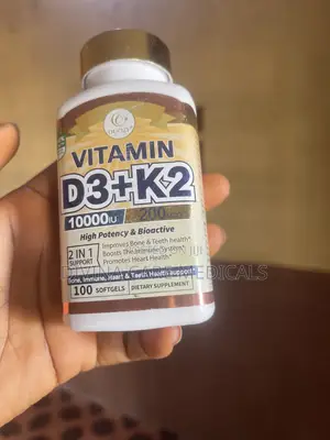 Vitamin D3 + K2 — Strong Bones, Hormone Balance Immunity Boost