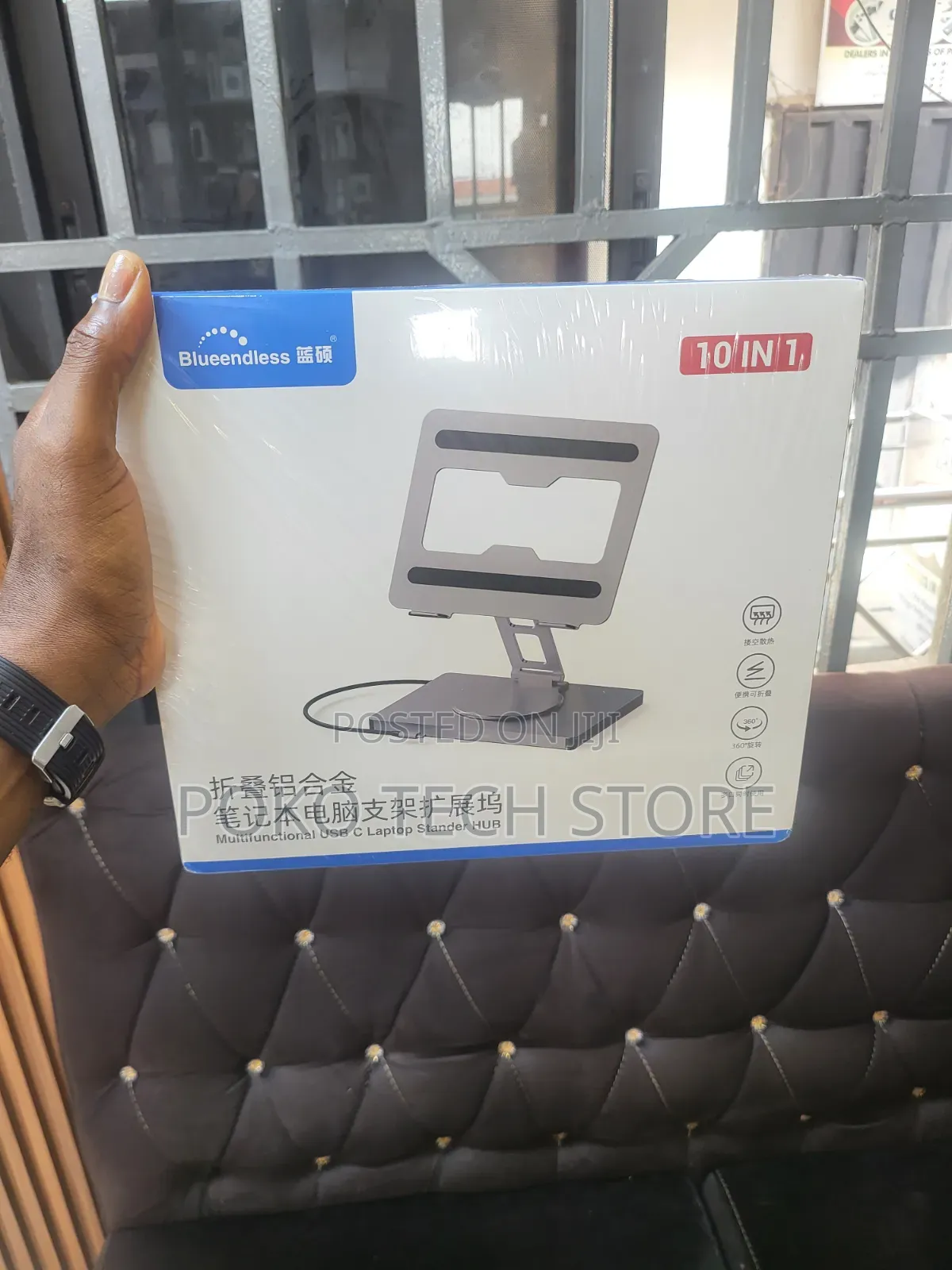 Blueendless Multifunctional Aluminum Laptop Stand