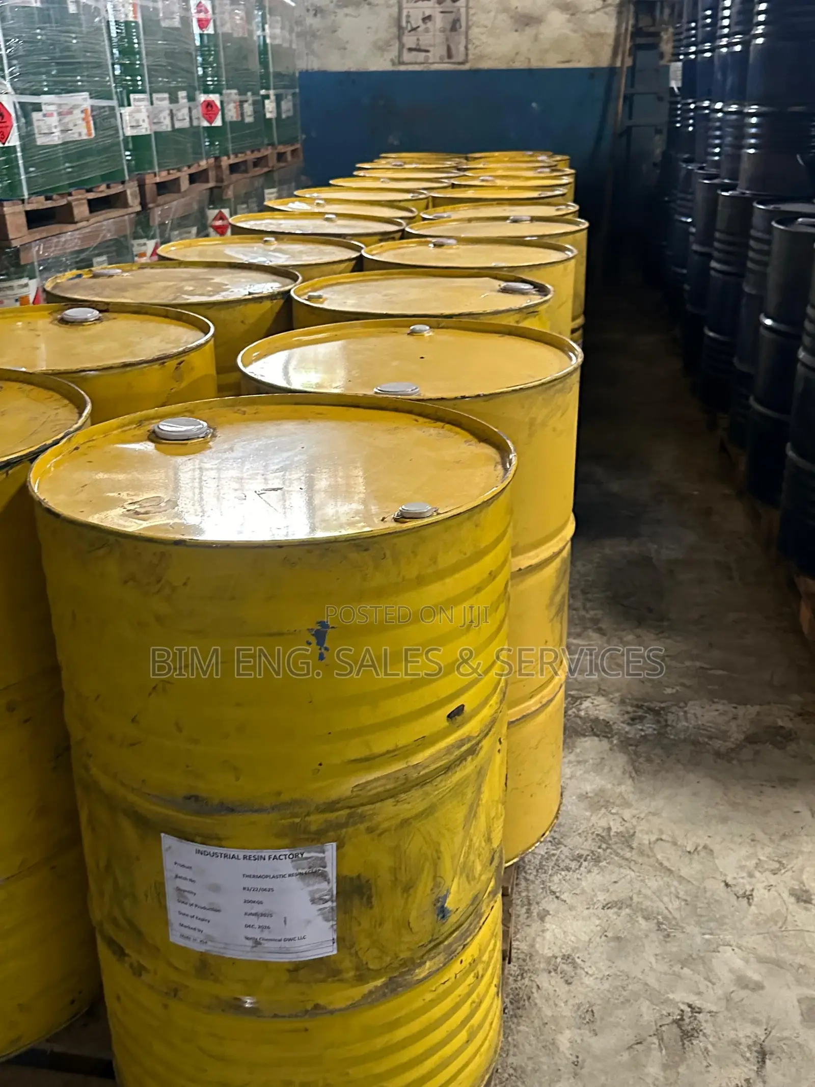 Drums of Resin