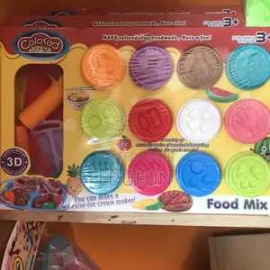 Colour Play Dough With Accessories