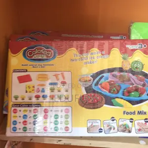 Colour Play Dough With Accessories