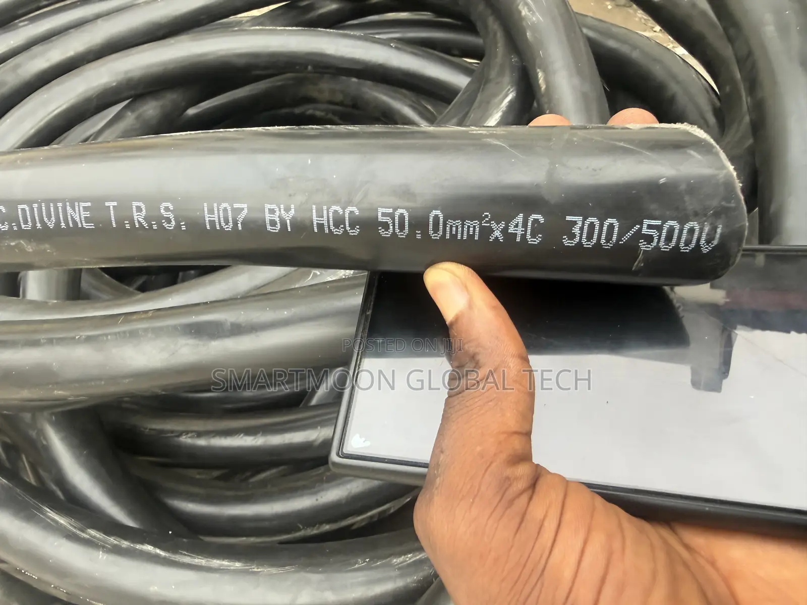 50mm 4core Flexible Cable , Copper Flex Cable