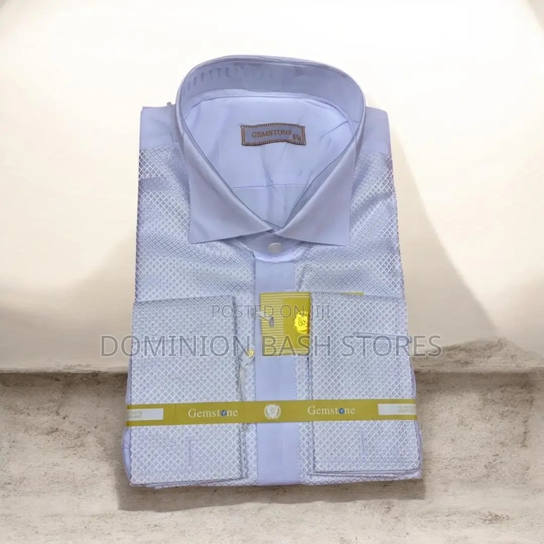 Gemstone White Designer Shirt