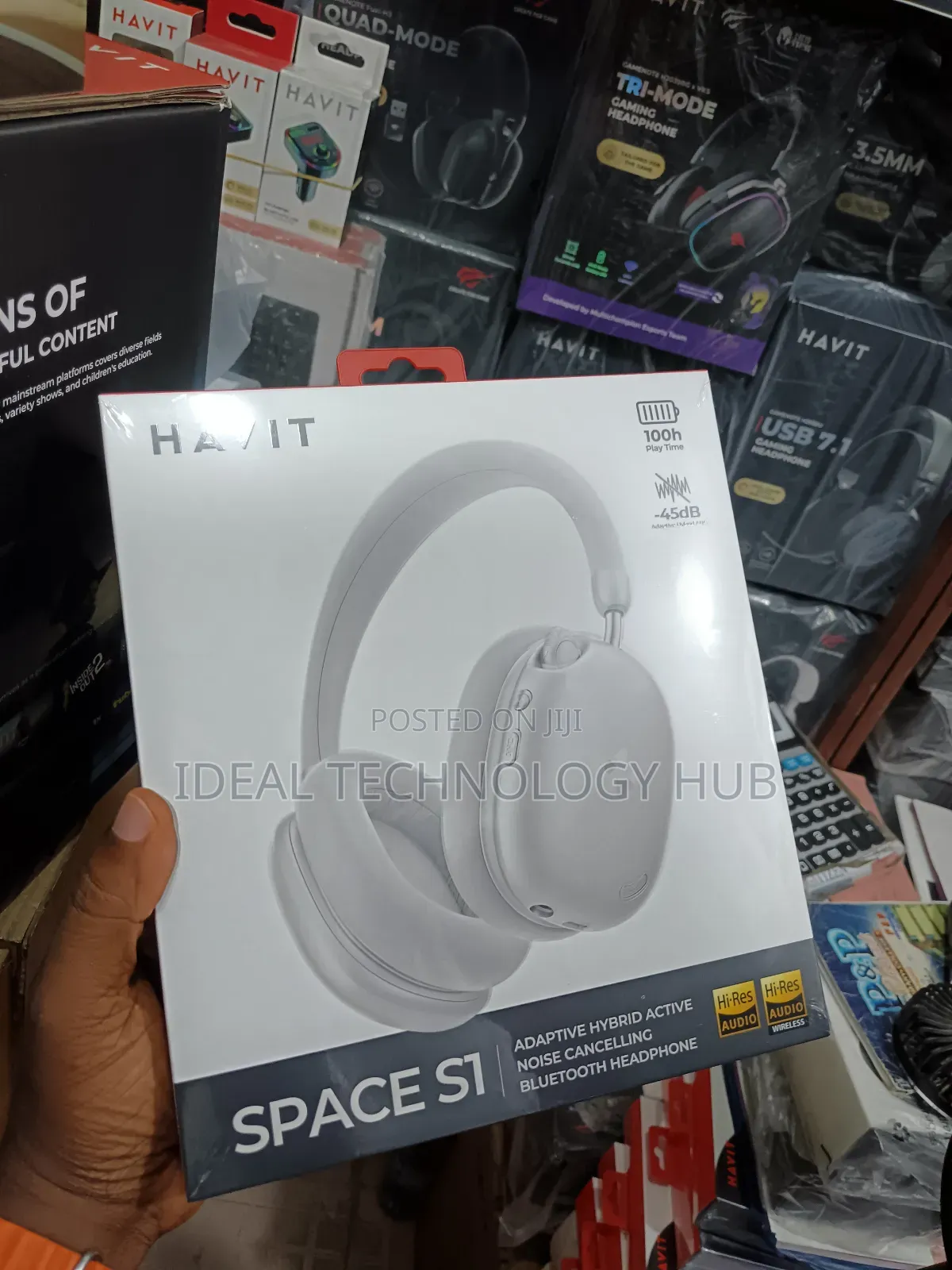 Havit Space S1 Noise Cancellation Wireless Headset