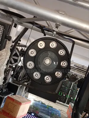 Professional 9+1 RGB Led Par Flat Stage Light.
