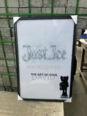 Beautiful Ice Frame Acrylic