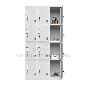 12 Door Metal Locker Cabinet