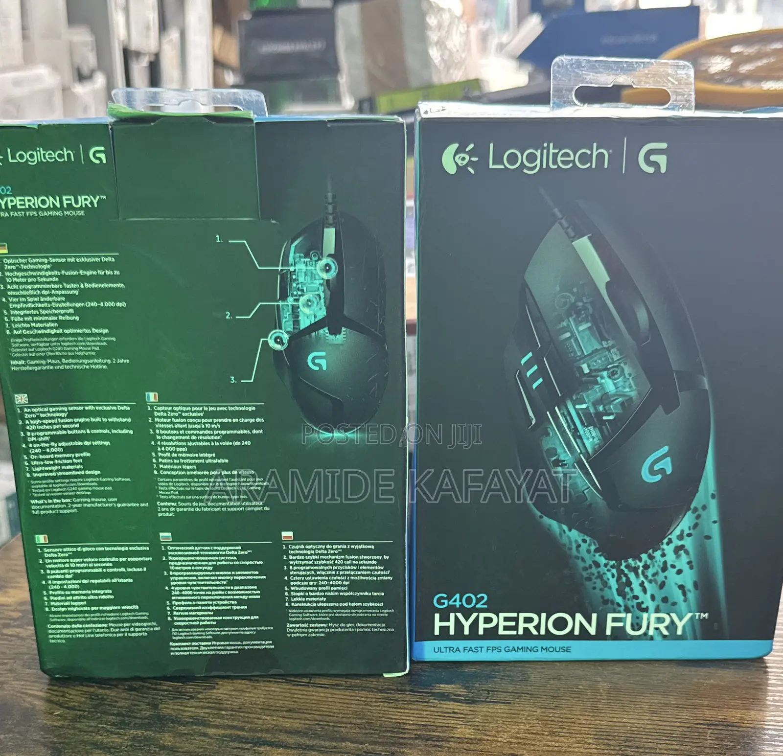 Logitech G402 Hyperion Fury