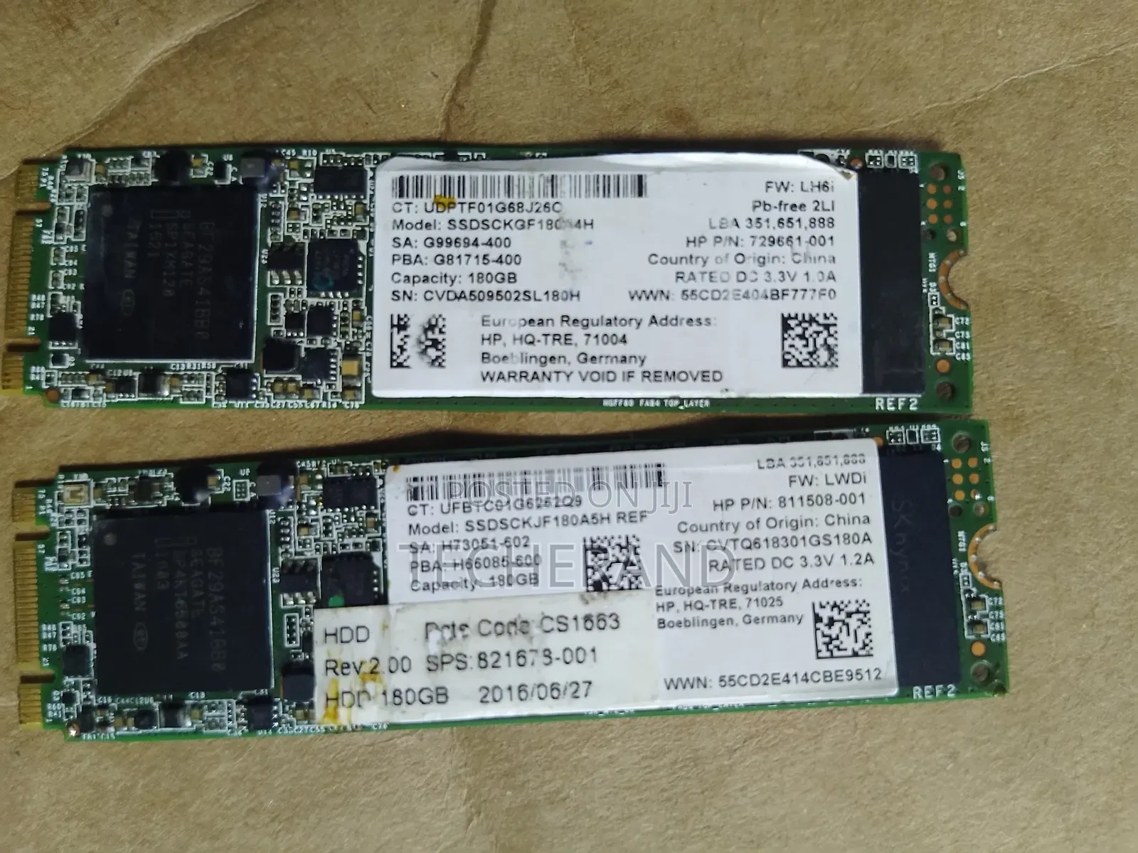 Micron 180gb Nvme M.2 Sata SSD Long Double Cut 2280