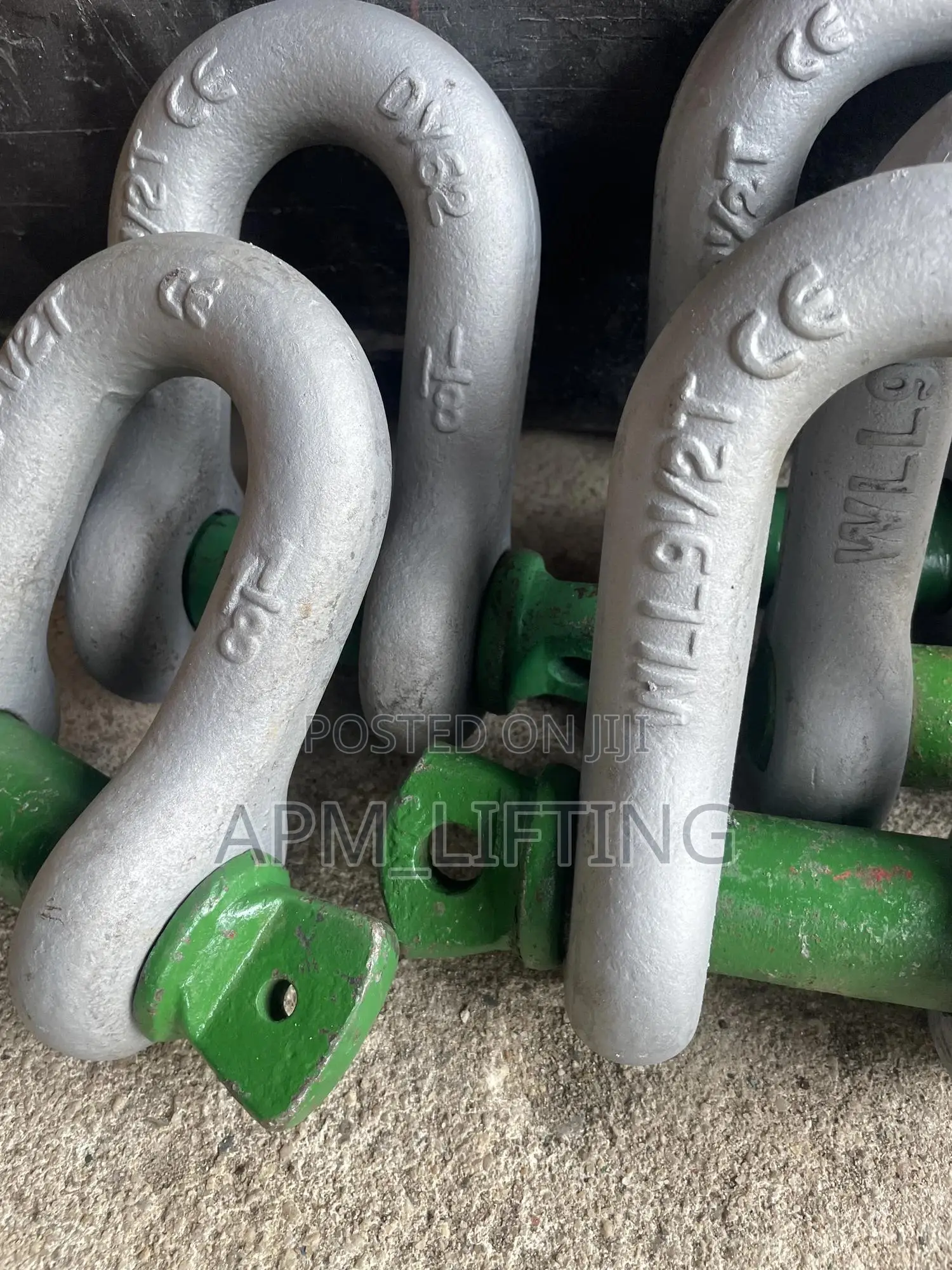 9-1/2tons Screw D-shaped Shackles