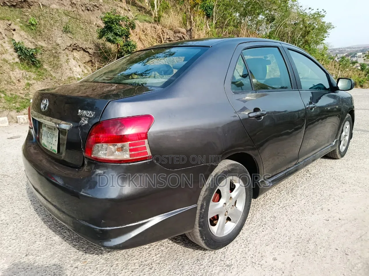 Toyota Yaris 2008 Gray