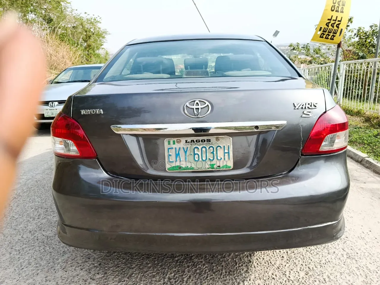 Toyota Yaris 2008 Gray