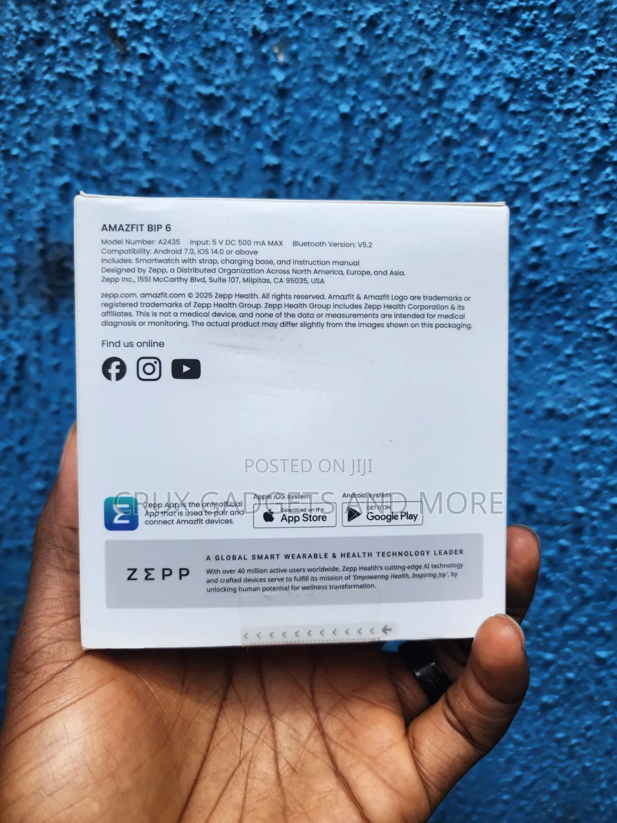 Amazfit Bip 6 Smart Watch 46mm