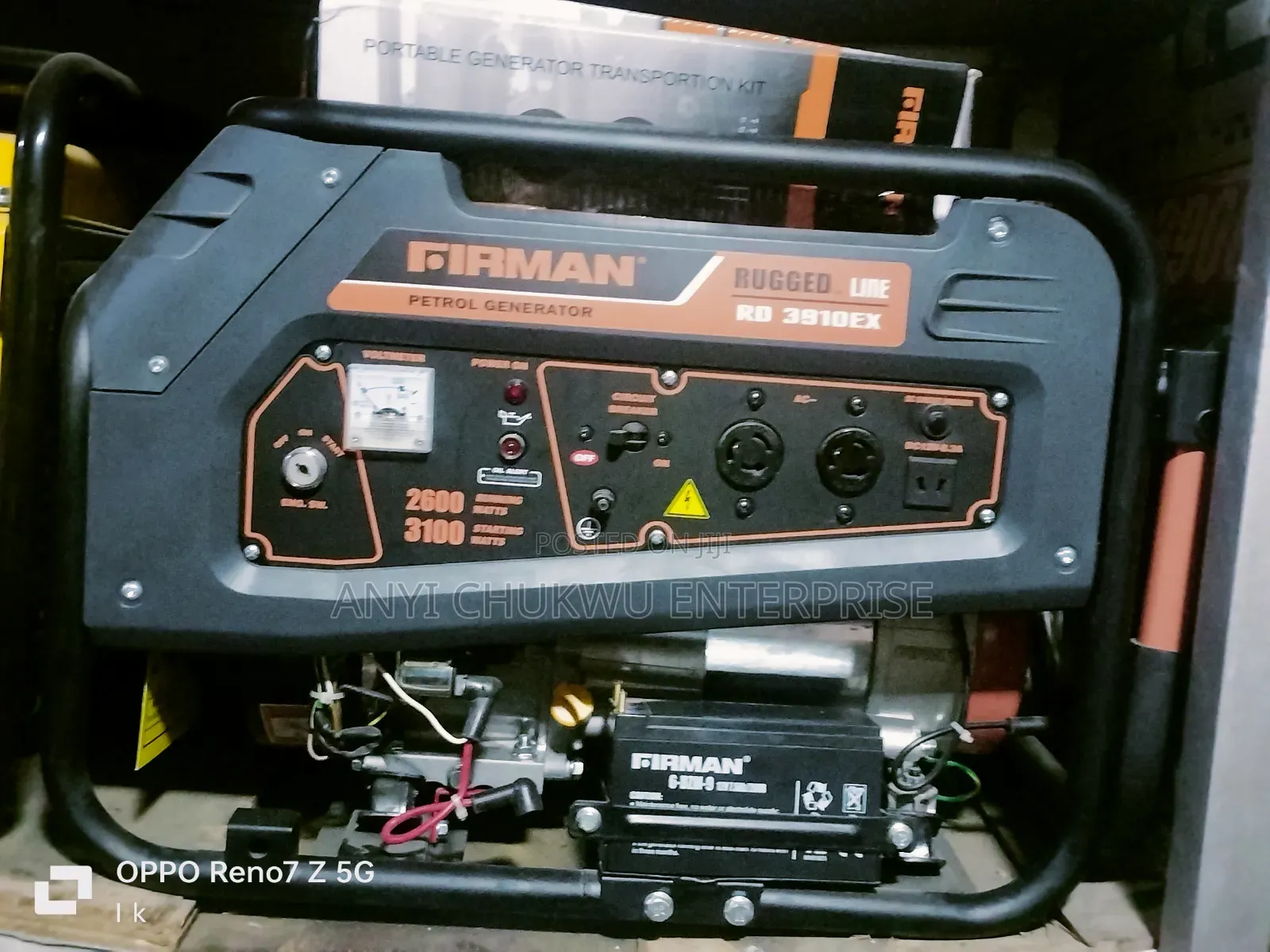 Firman Rugged Rd3910ex 3.1kva