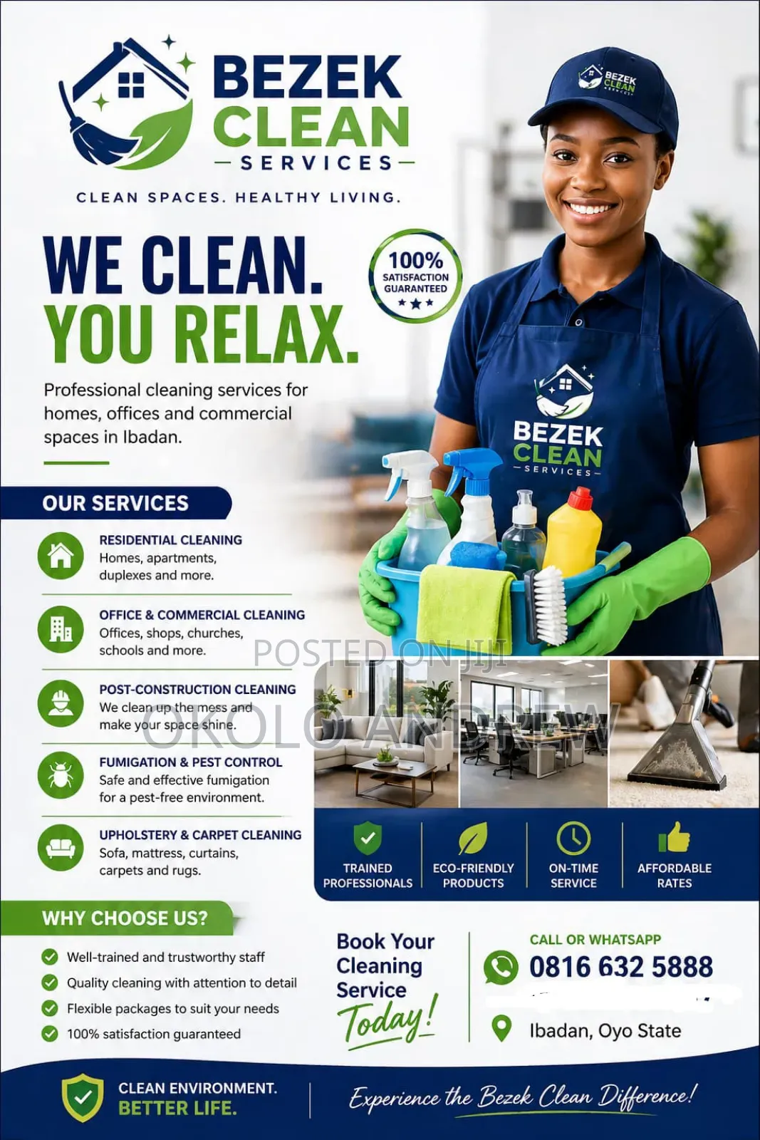 Bezek Professional Cleaning Service