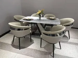 High Quality 6 Seaters Dining Table Set