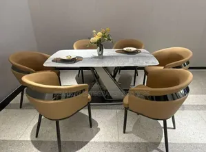High Quality 6 Seaters Dining Table Set