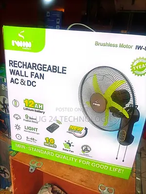 Reachable Wall Solar Fans