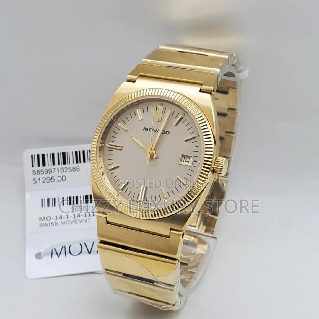 Movado Quality Luxury Men Automatic Engine Wristwatch