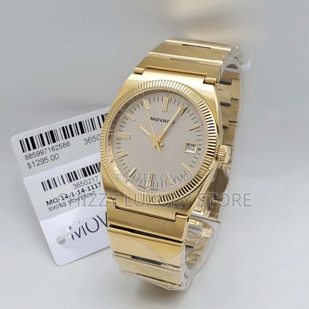 Movado Quality Luxury Men Automatic Engine Wristwatch