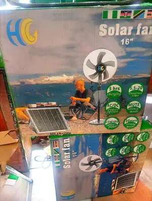 Hc 16 Inches Solar Standing Fan