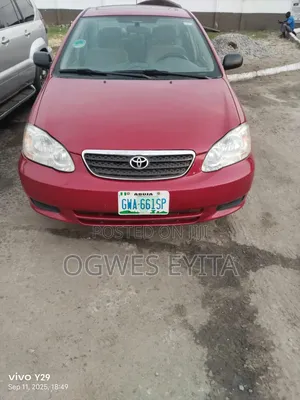 Toyota Corolla 2007 Red