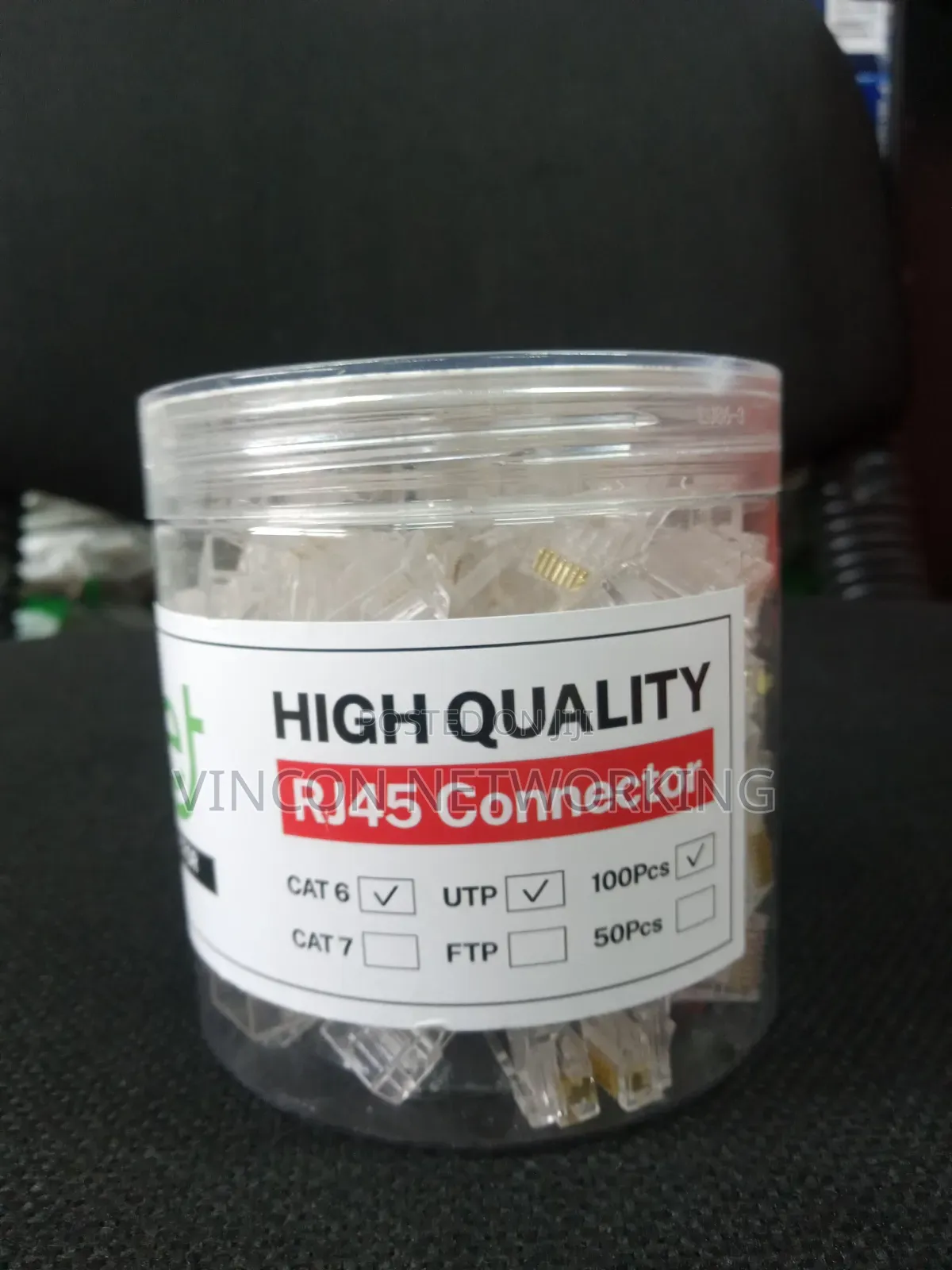 Pronet Rj45 Connector (100) Pack