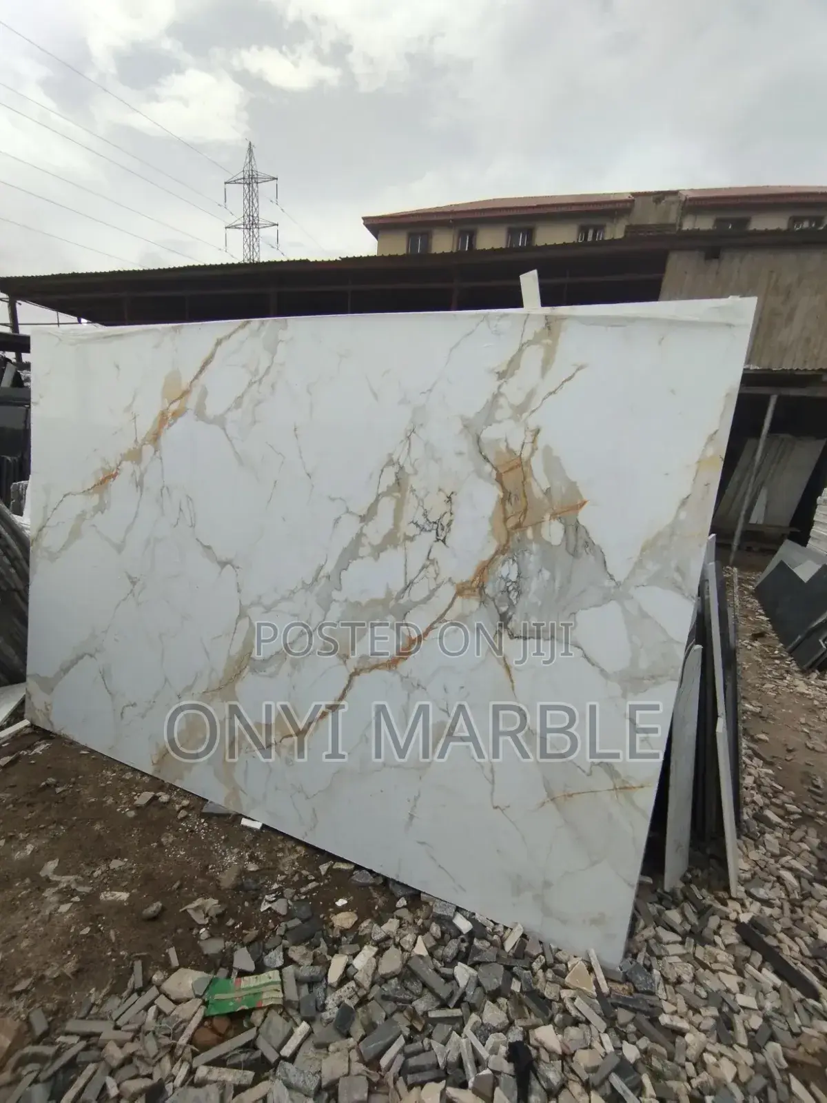Strike Gold Light Granite Marble