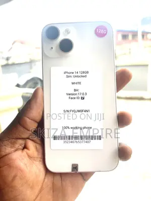 New Apple iPhone 14 128 GB White