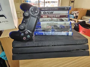 Playstation 4 Pro With 8 Games