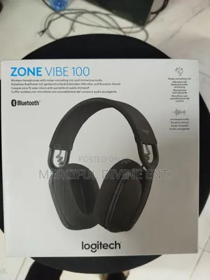 Logitech Zone Vibe 100 Bluetooth Headphones