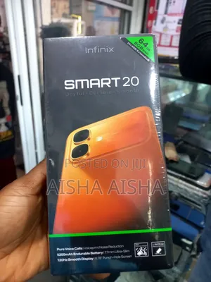 New Infinix Smart 20 64 GB Black