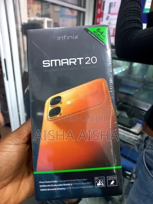 New Infinix Smart 20 64 GB Black