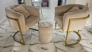 Two Seater Chair and One Ottoman Sit