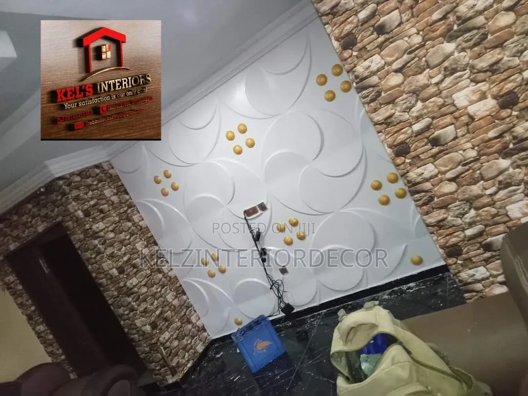 Wallpaper and 3d Wall Panel
