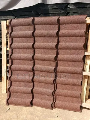 Galvanise Steel Stone Coated Roofing Sheet With Warranty in Lagos