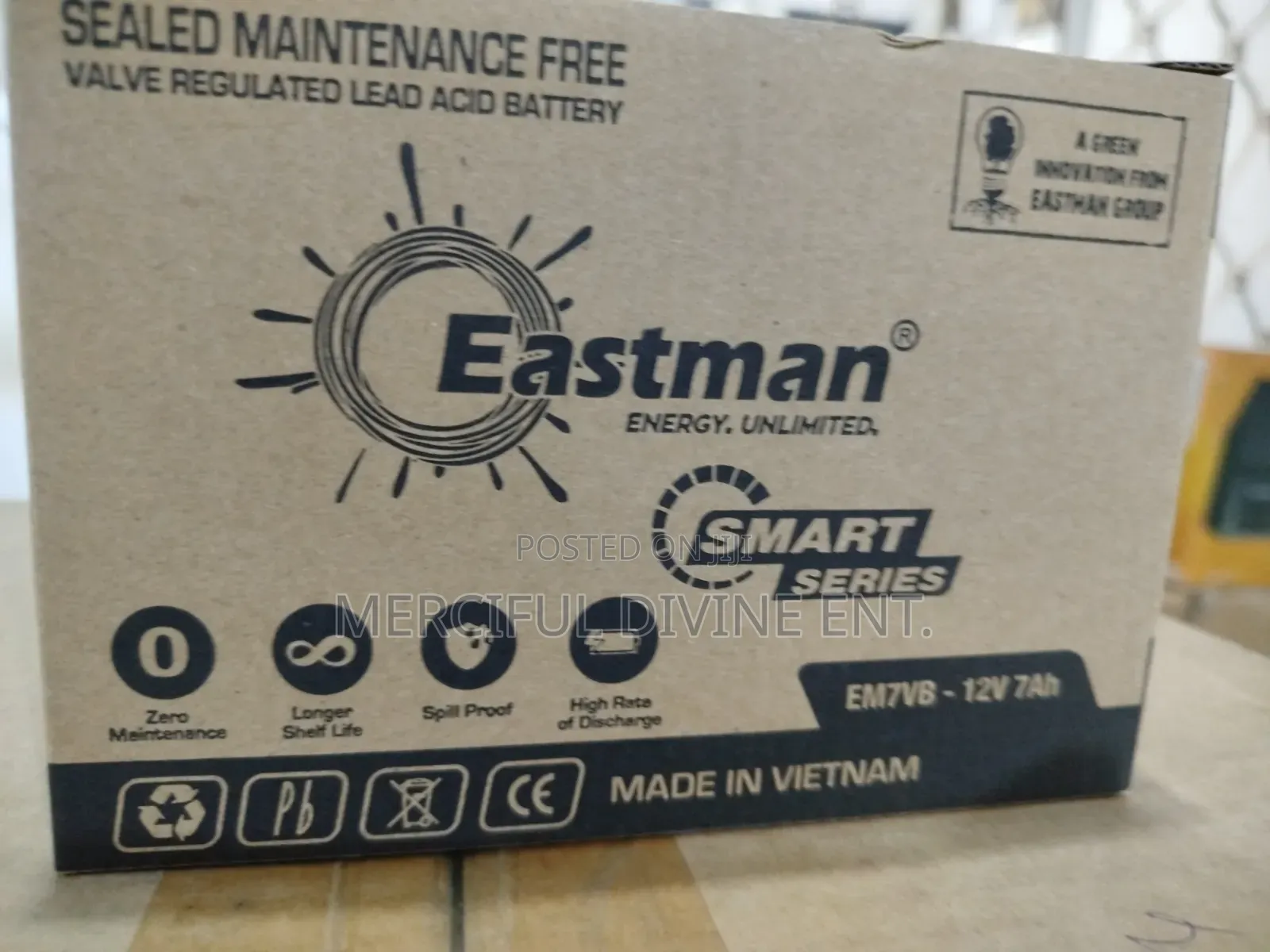 Eastman Ups Battery 12v7