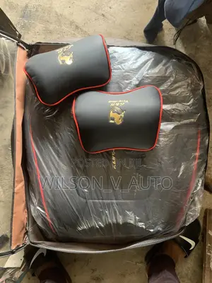 Premium 7-Seater "Gold Horse" Leather Seat Covers - Full 3-Row Set