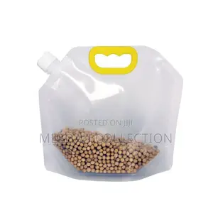 Transparent Bag For Grains, Cereal And Liquid.