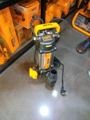 Ingco Sewage Submersible Pump, Specifically Model Spdb15008.