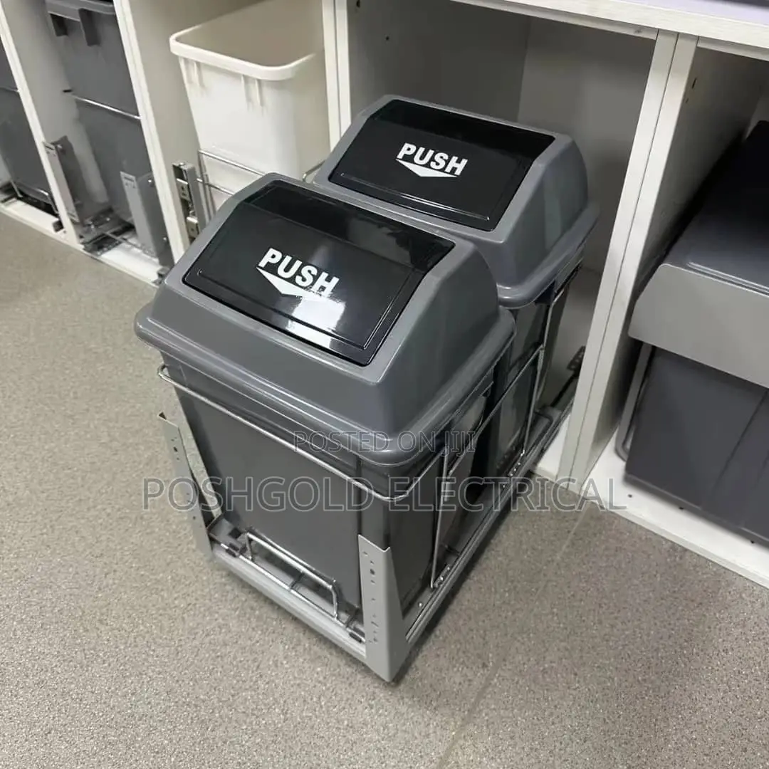 Pull Out Dual Trash Bin