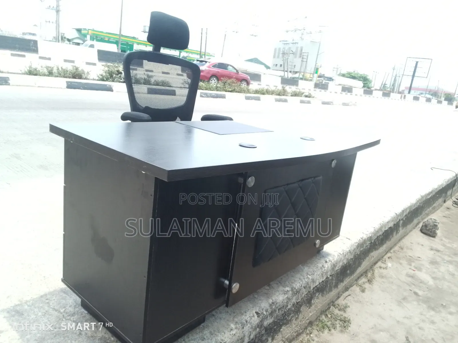 Office Executive Table With Office Head Rest Chair