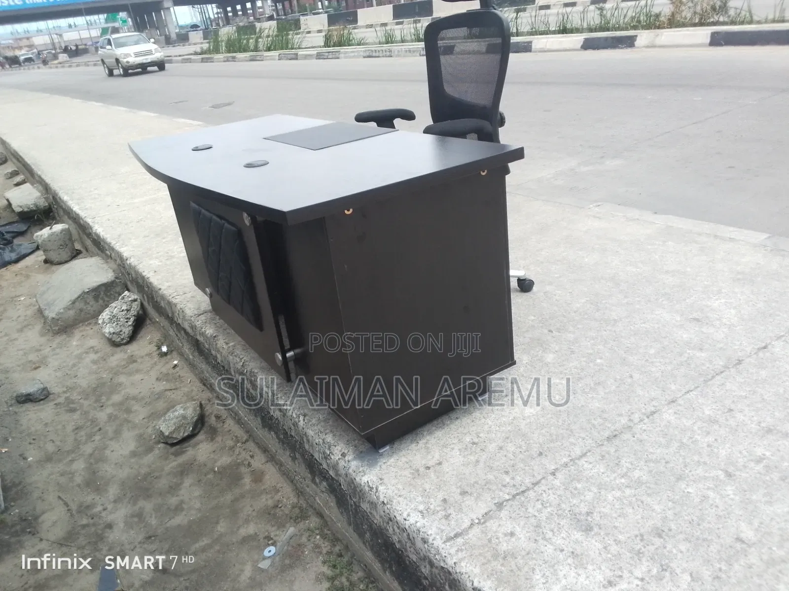 Office Executive Table With Office Head Rest Chair