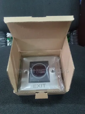 Non-Touch Exit Button