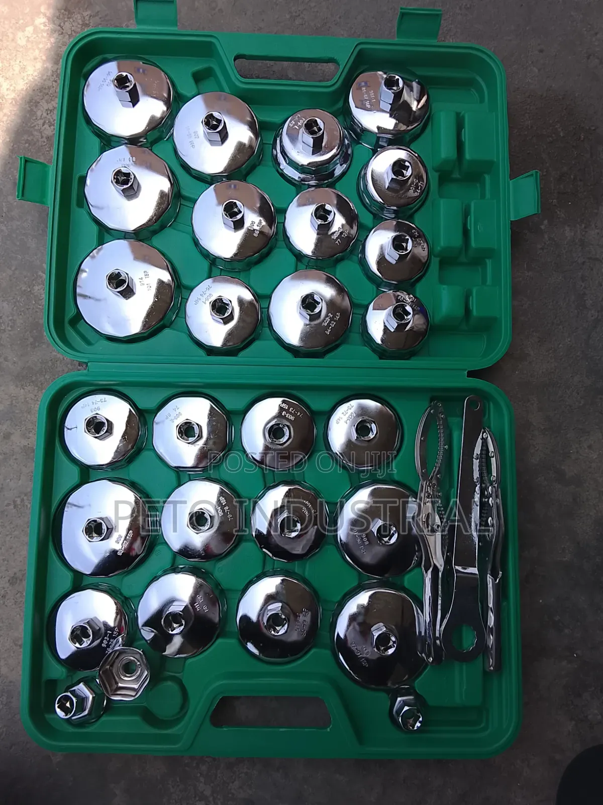 Stainless Oil Filter Cup Set