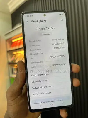 New Samsung Galaxy A53 5G 128 GB Black