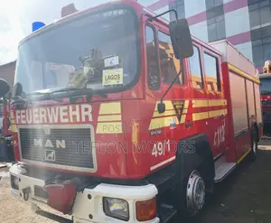Man Diesel Fire Fighter Truck