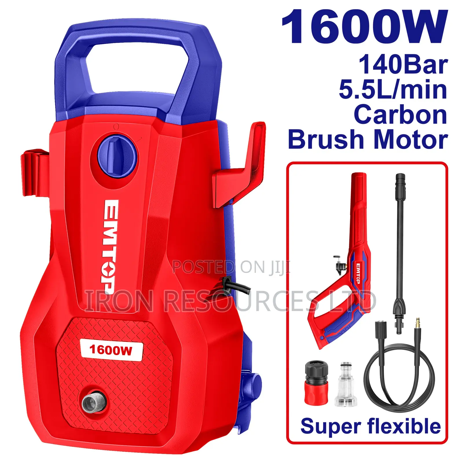 High Pressure Washer 1600w