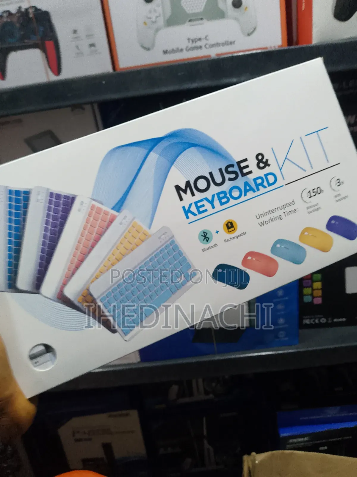 Wireless Bluetooth Mouse and Keyboard