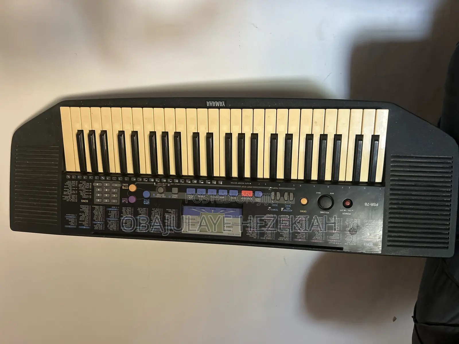 Keyboard Yamaha PSR-78 Keyboard Available
